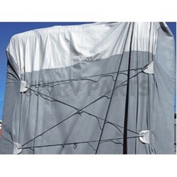 ADCO SFS AquaShed RV Cover 17 Feet 9 inch Truck Campers - Gray Polypropylene 12264-1
