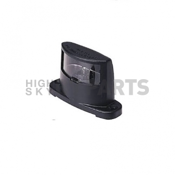 Bargman License Plate Light Black ABS with Steel Bracket - 62 Series - 34-62-002-4