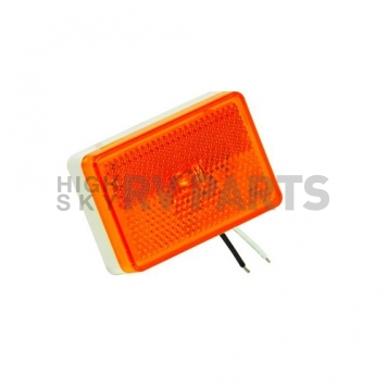 Bargman Clearance Marker Light Amber LED with White Base-3