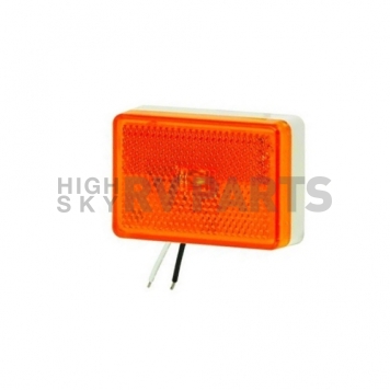 Bargman Clearance Marker Light Amber LED with White Base-1
