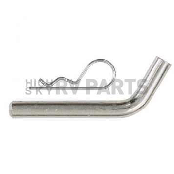 Buyers 1/2 inch X 3.2 inch Clear Zinc Hitch Pin With Cotter  HP545WCP-4