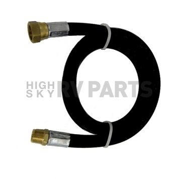 MB Sturgis Low Pressure Propane Hose 1/2 inch Female Flare x 3/8 inch Male Pipe Thread 48 inch-1