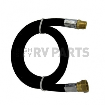MB Sturgis Low Pressure Propane Hose 1/2 inch Female Flare x 3/8 inch Male Pipe Thread 48 inch-4