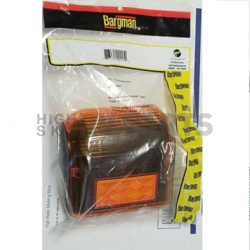 Bargman 90 Degree Wrap-Around Clearance/ Side Marker Light with Amber Lens-2
