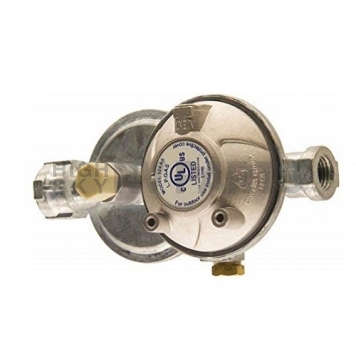 Cavagna Group Propane Regulator without Shutoff Valve 1/4 inch Inlet x 3/8 inch Outlet-3