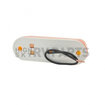 Grote Industries Side Marker Light Universal Surface Mount Yellow Lens - Incandescent Oval - 45253-7