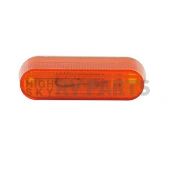 Grote Industries Side Marker Light Universal Surface Mount Yellow Lens - Incandescent Oval - 45253-3