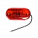 Grote Industries Side Marker Light Universal Surface Mount Oval -  Incandescent Red Lens - 45262