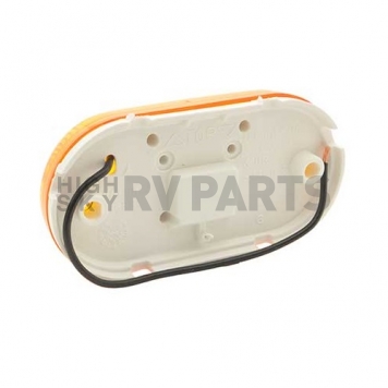 Grote Industries  Side Marker Light Universal Surface Mount Oval -  Incandescent Amber Lens - 45263-5