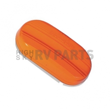 Grote Industries  Side Marker Light Universal Surface Mount Oval -  Incandescent Amber Lens - 45263-2