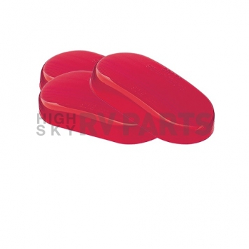 Grote Industries Turn Signal Marker Light Lens Oval Red - 90122-3