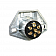 Pollak Trailer Wiring Adapter 7-Way Blade To 7-Way Pin HD Die Cast Socket - 12-728E