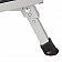 Aluminum Step Stool with Adjustable Leg 14 Inch x 11 Inch - Silver Vein - S-07C-V