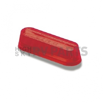 Grote Industries Turn Signal Marker Light Lens Oval Red - 90152-5-3