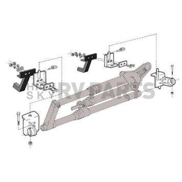 Roadmaster Tow Bar Adapter for Blue Ox Rangefinder II/III - 037-2