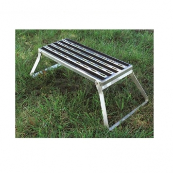 Camco Aluminum Foldable One Step Stool 7 inch Height-5