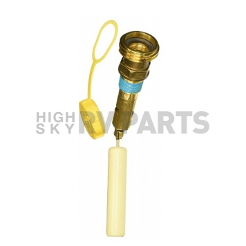Manchester Propane Tank Valve - Fill Valve 1-3/4 inch ACME with Cap And Cap Strap-4