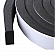 AP Products Multi Purpose Weather Stripping 3/8'' Width x 5/32'' (50' Roll) - Black