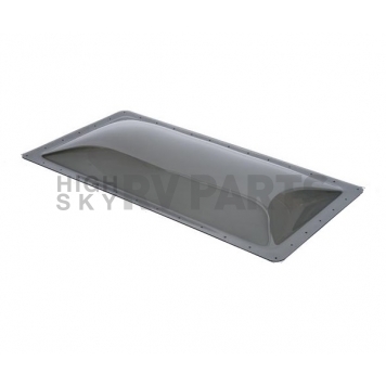 Icon Rectangular Skylight 4 inch Bubble Type Dome Opening 22 inch x 30 inch Smoke - 12122-3