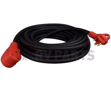 Valterra Mighty Cord 30Amp Extension Cord with Handle, 50′, Red, Boxed-1