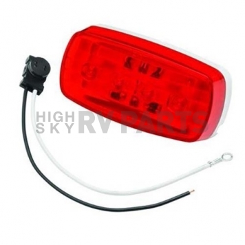 Bargman Side Marker Light LED Bulb Red Lens - 47-58-031-3