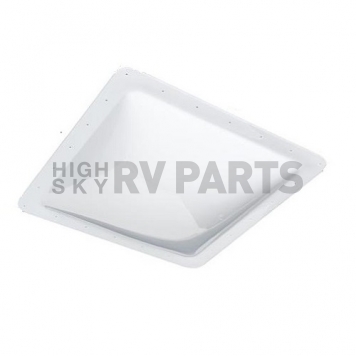 Icon Skylight 4 inch Bubble Type Dome Square White Opening 22 inch x 22 inch-3