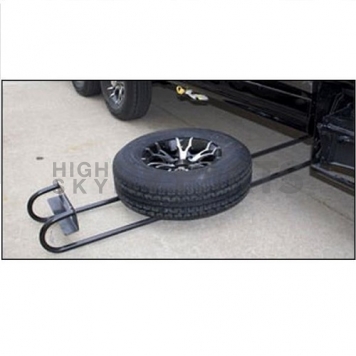 BAL RV Hide-A-Spare Tire Carrier for 70-75 inch Frame Width - 28218B-2