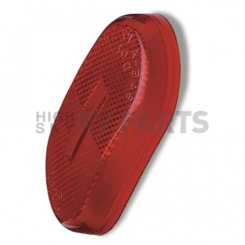 Grote Industries Turn Signal Marker Light Lens Oval Red - 90202-1