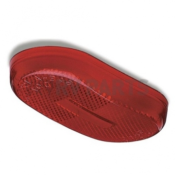 Grote Industries Turn Signal Marker Light Lens Oval Red - 90202-2