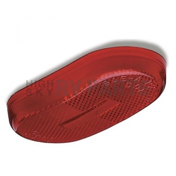 Grote Industries Turn Signal Marker Light Lens Oval Red - 90202-3