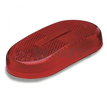 Grote Industries Turn Signal Marker Light Lens Oval Red - 90202-4