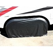 Adco Spare Tire Cover - Up To 29 inch Tire Size - Black Vinyl - 3933