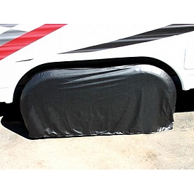 Adco Spare Tire Cover - Up To 29 inch Tire Size - Black Vinyl - 3933