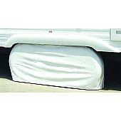 Adco Spare Tire Cover - Up To 29 inch Tire Size - Polar White Vinyl - 3923