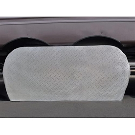 Adco Spare Tire Cover  Silver Vinyl - 3722