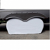 Adco Spare Tire Cover  Polar White Vinyl - 3922