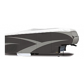 ADCO - Fifth Wheel Trailer Cover, Gray/White 37' - 40' Length Trailers 34857