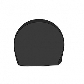 Adco Spare Tire Cover  Black Vinyl - 3970