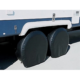 Adco Spare Tire Cover  Black Vinyl - 3971