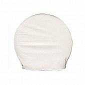Adco Spare Tire Cover  Polar White Vinyl - 3955