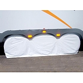 Adco Spare Tire Cover  Polar White Vinyl - 3983