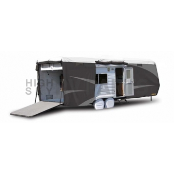 Adco Tyvek Plus - Toy Hauler RV Cover, Fits 37.1' To 40'L, Gray