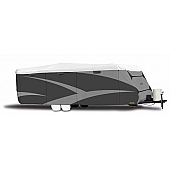 ADCO Tyvek RV Cover 26 to 28.5 Feet Travel Trailer - Gray Polypropylene 34844