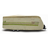 Adco Winnebago RV Cover for 15 to 18 foot Travel Trailers - Tan Polypropylene - 64839
