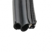 AP Products Double Bulb Door Window Channel Seal RV 1-1/2'' Width x 3/4'' - 018-181-BB 
