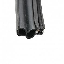 AP Products Double Bulb Door Window Channel Seal RV 1-1/2'' Width x 3/4'' - 018-181-BB 