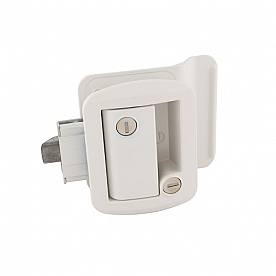 AP Products Entry Door Latch - Global Travel Trailer Lock - White - 013-571