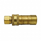 AP Products Hose End Quick Disconnect Coupling 3/8 inch FPT Nipple x 3/8 inch FPT Coupler