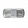 AP Products Interior RV Double Ceiling Light Clear LED - with Switch - 016-BL3003