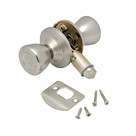 AP Products Passage Lock Set - Polished Brass - 013-203